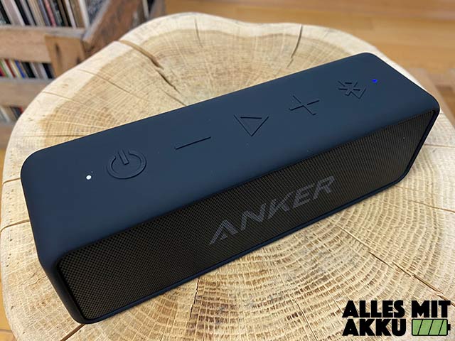 Anker SoundCore 2 Test - Bedienung 2
