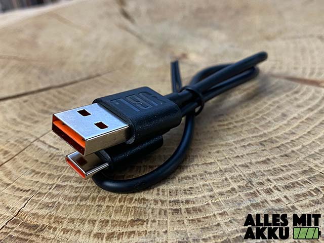 JBL Clip 4 Test - USB Kabel